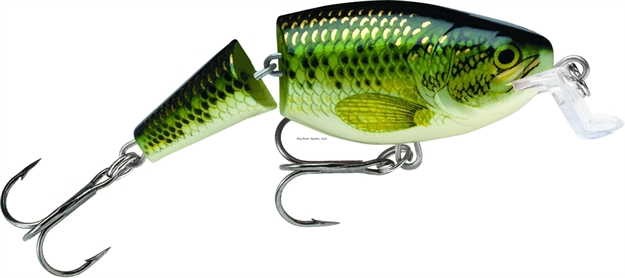 Picture of Rapala Jointed Shallow Shad Rap Crankbait, 2", 1/4 OZ Baby Bass, Suspending