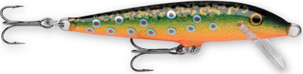 Picture of Rapala Original Floating Lure, 1 1/2", 1/16 Oz, Brook Trout, Floating
