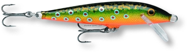 Picture of Rapala Original Floating Lure, 2", 1/16 Oz, Brook Trout, Floating