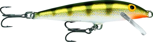 Picture of Rapala Original Floating Lure, 3 1/2", 3/16 Oz, Yellow Perch, Floating