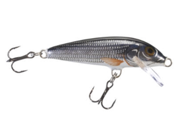 Picture of Rapala Original Floating Lure, 4 3/8", 3/16 Oz, Shiner, Floating