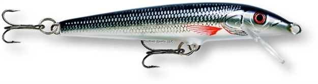 Picture of Rapala Original Floating Lure, 7", 11/16 Oz, Shiner, Floating