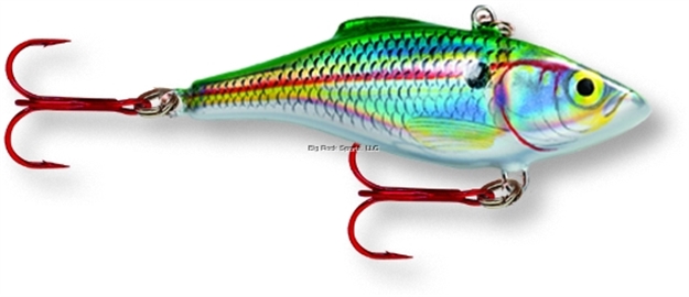Picture of Rapala Rattlin' Rapala Lipless Crankbait, 2 3/4", 1/2 Oz, Holographic Emerald Shad, Sinking