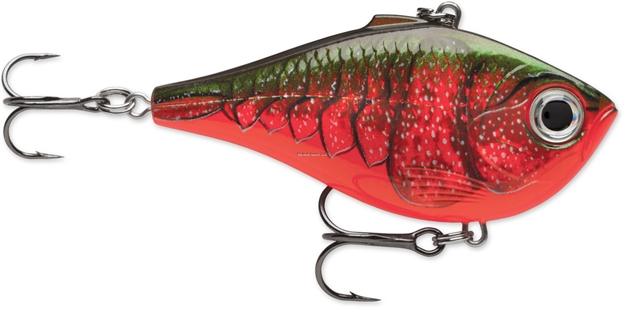 Picture of Rapala Rippin' Rap Lipless Crankbait, 2 3/4", 7/8 Oz, Red Crawdad, Sinking