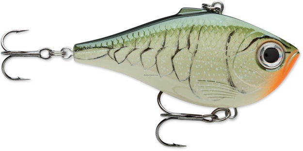 Picture of Rapala Rippin' Rap Lipless Crankbait, 2", 5/16 Oz, Olive Green Crawdad, Sinking