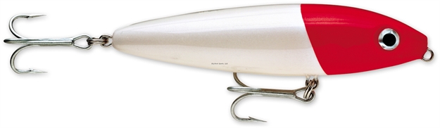 Picture of Rapala Saltwater Skitter Walk Topwater Lure, 4 3/8", 5/8 Oz, Red Head, Floating