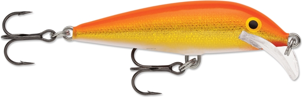 Picture of Rapala Scatter Rap Countdown Lure, 2 3/4", 1/4 Oz, Gold Fluorescent Red, Sinking