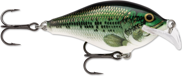 Picture of Rapala Scatter Rap Crank, 2", 5/16 Oz, Baby Bass, Floating