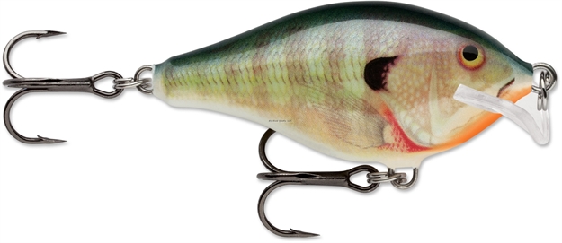 Picture of Rapala Scatter Rap Crank Shallow, 2-3/4", 1/2 Oz, 5-8 Ft, #3 Hooks, Bluegill