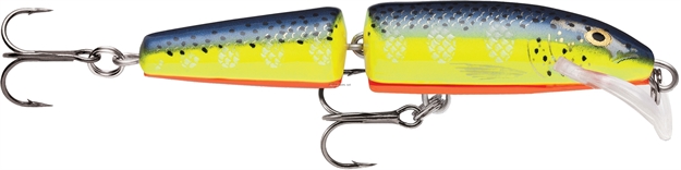 Picture of Rapala Scatter Rap Jointed Lure, 3 1/2", 1/4 Oz, Hot Steel, Floating