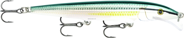 Picture of Rapala Scatter Rap Minnow, 4 3/8", 3/16 Oz, Bleak, Floating