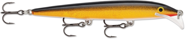 Picture of Rapala Scatter Rap Minnow, 4 3/8", 3/16 Oz, Gold, Floating