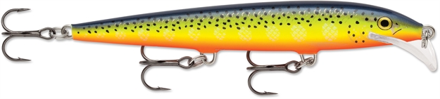 Picture of Rapala Scatter Rap Minnow, 4 3/8", 3/16 Oz, Hot Steel, Floating