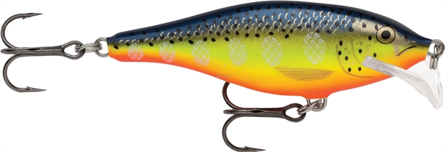 Picture of Rapala Scatter Rap Shad Crankbait, 2", 3/16 Oz, Hot Steel, Floating