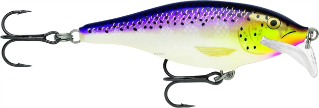 Picture of Rapala Scatter Rap Shad Crankbait, 2", 3/16 Oz, Purpledescent, Floating