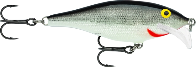 Picture of Rapala Scatter Rap Shad Crankbait, 2", 3/16 Oz, Silver, Floating