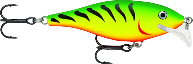 Picture of Rapala Scatter Rap Shad Crankbait, 2 3/4", 1/4 Oz, Firetiger, Floating