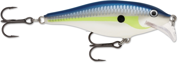 Picture of Rapala Scatter Rap Shad Crankbait, 2 3/4", 1/4 Oz, Helsinki Shad, Floating