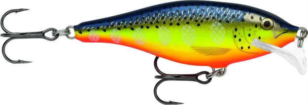 Picture of Rapala Scatter Rap Shad Crankbait, 2 3/4", 1/4 Oz, Hot Steel, Floating