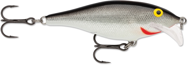 Picture of Rapala Scatter Rap Shad Crankbait, 2 3/4", 1/4 Oz, Silver, Floating
