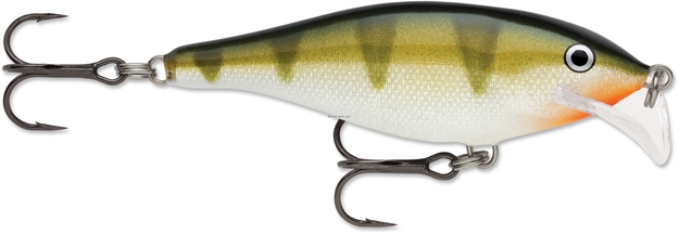 Picture of Rapala Scatter Rap Shad Crankbait, 2 3/4", 1/4 Oz, Yellow Perch, Floating