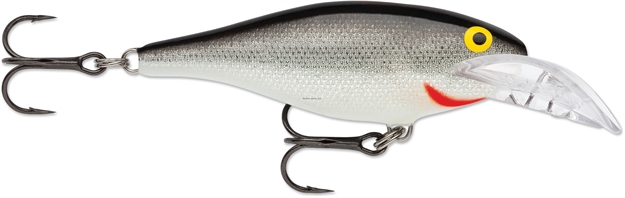Picture of Rapala Scatter Rap Shad Deep, Floating-Diving, 2-3/4", 1/4 Oz, 5-8 Ft, #5 Hooks, Silver