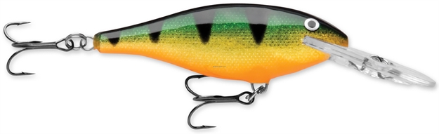 Picture of Rapala Shad Rap Crankbait, 2 1/2", 1/4 Oz, Perch, Floating