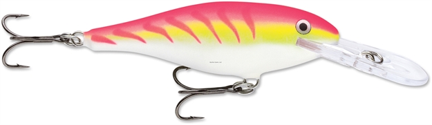 Picture of Rapala Shad Rap Crankbait 2 1/2", 1/4 Oz, Pink Tiger, Floating Sr06ptu