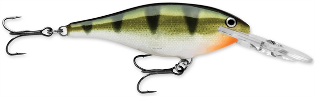 Picture of Rapala Shad Rap Crankbait, 2 1/2", 1/4 Oz, Yellow Perch, Floating
