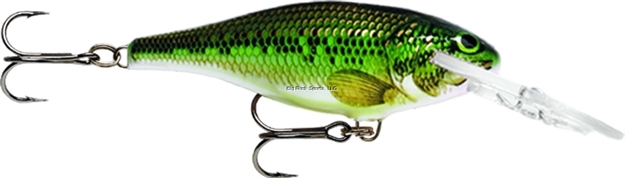 Picture of Rapala Shad Rap Crankbait, 2 3/4", 1/4 Oz, Baby Bass, Floating