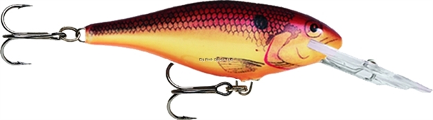 Picture of Rapala Shad Rap Crankbait, 2 3/4", 1/4 Oz, Crawdad, Floating