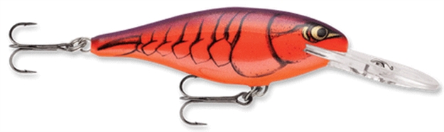 Picture of Rapala Shad Rap Crankbait, 2 3/4", 5/16 Oz, Demon, Floating
