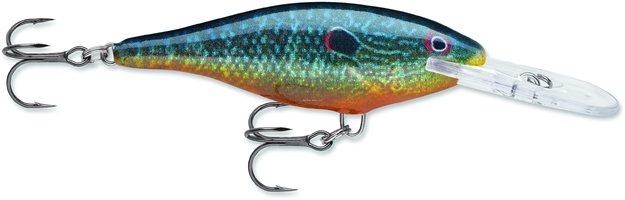 Picture of Rapala Shad Rap Crankbait, 2 3/4", 5/16 Oz, Live Pumpkinseed, Floating