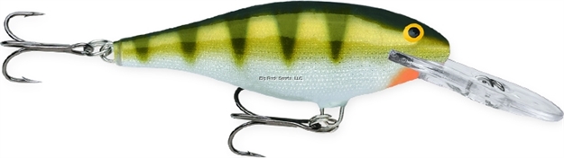 Picture of Rapala Shad Rap Crankbait, 3 1/2", 9/16 Oz, Yellow Perch, Floating