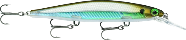 Picture of Rapala Shadow Rap Deep Jerkbait 4-3/8", 7/16Oz, Moss Back Shiner