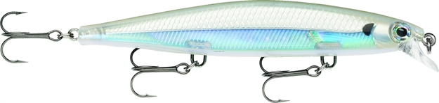 Picture of Rapala Shadow Rap Jerkbait, 4 3/8", 7/16 Oz, Albino Shiner, Sinking