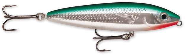 Picture of Rapala Skitter Walk Topwater Lure, 3 1/8", 7/16 Oz, Green Mullet, Floating