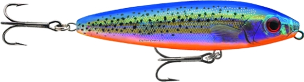 Picture of Rapala Skitter Walk Topwater Lure, 3 1/8", 7/16 Oz, Holographic Blue, Floating