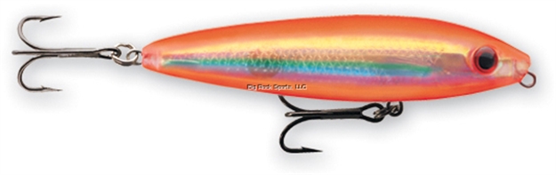 Picture of Rapala Skitter Walk Topwater Lure, 3 1/8", 7/16 Oz, Holographic Orange Gold, Floating