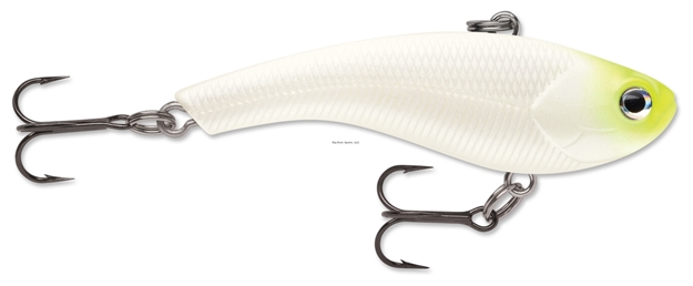 Picture of Rapala Slab Rap 04 Lure, 1-1/2 ", 1/8 Oz, Variable Running Depth, 2 #12 Treble Hooks, Glow