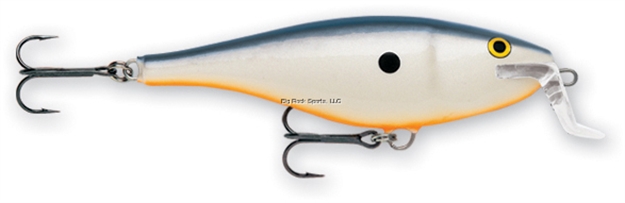 Picture of Rapala Super Shad Rap Crankbait, 5 1/2", 1 5/8 Oz, Original Pearl Shad, Floating