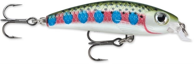 Picture of Rapala Ultra Light Minnow, 1 1/2", 1/8 Oz, Rainbow Trout, Sinking