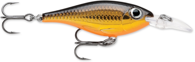 Picture of Rapala Ultra Light Shad Crankbait, 1 1/2", 1/8 Oz, Gold, Floating