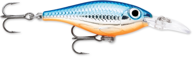 Picture of Rapala Ultra Light Shad Crankbait, 1 1/2", 1/8 Oz, Silver Blue, Floating