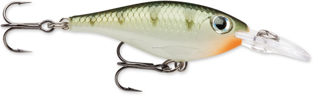 Picture of Rapala Ultra Light Shad Crankbait, 1 1/2", 1/8 Oz, Yellow Perch, Floating