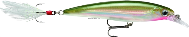 Picture of Rapala X-Rap Jerkbait, 2 1/2", 1/8 Oz, Olive Green, Suspending