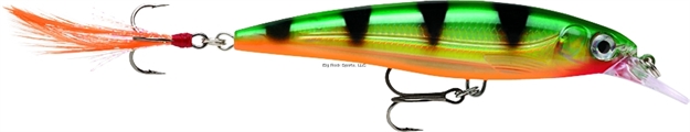 Picture of Rapala X-Rap Jerkbait, 2 1/2", 1/8 Oz, Perch, Suspending