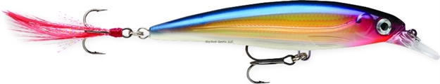 Picture of Rapala X-Rap Jerkbait, 2 1/2", 1/8 Oz, Purple Gold, Suspending