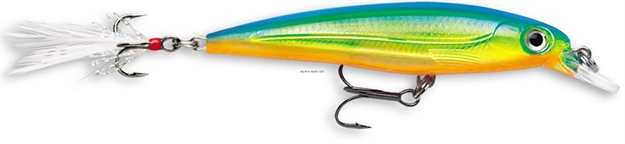 Picture of Rapala X-Rap Jerkbait, 3 1/8", 1/4 Oz, Parrot, Suspending