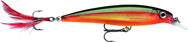 Picture of Rapala X-Rap Jerkbait, 4", 7/16 Oz, Rusty Crawdad, Suspending